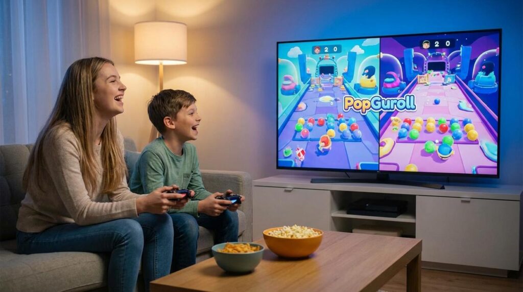 can popguroll play together