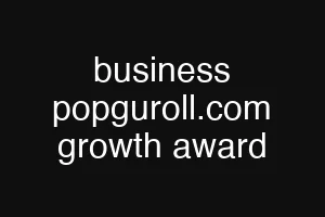 business popguroll.com growth award